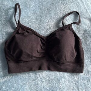 Jockey® Modern Micro Seamfree® Cami Strap Bralette, medium, black, like new